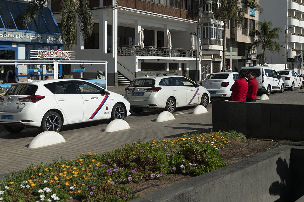 El taxi contará durante Navidad con un dispositivo especial en Lanzarote