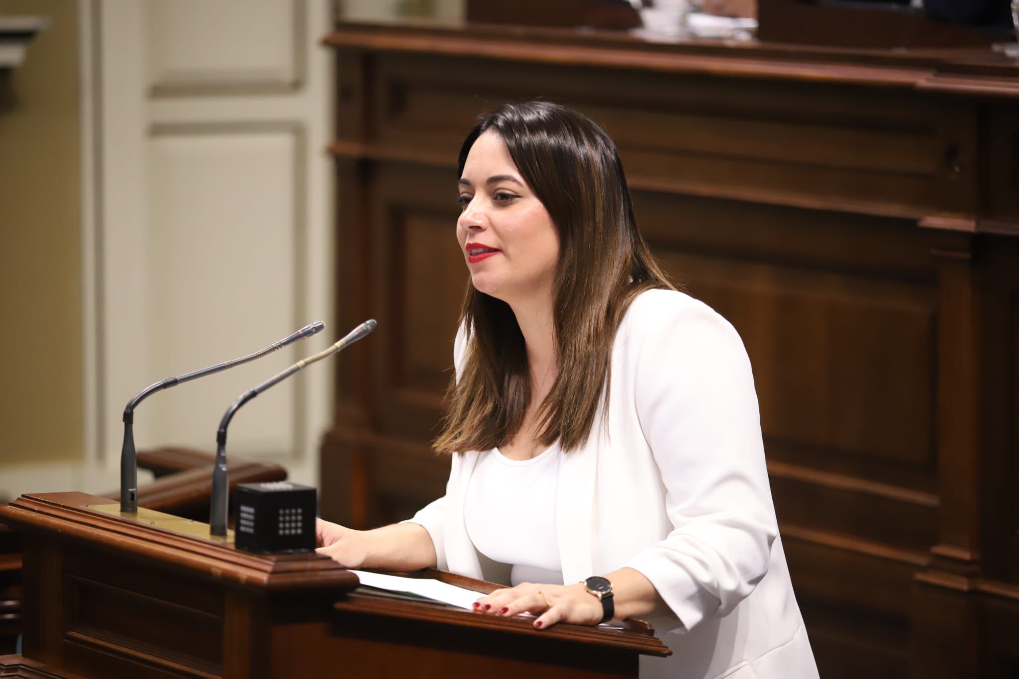“Ni estudio, ni reforma, ni plan”: la crítica de Cristina Calero al abandono del Hospital Insular