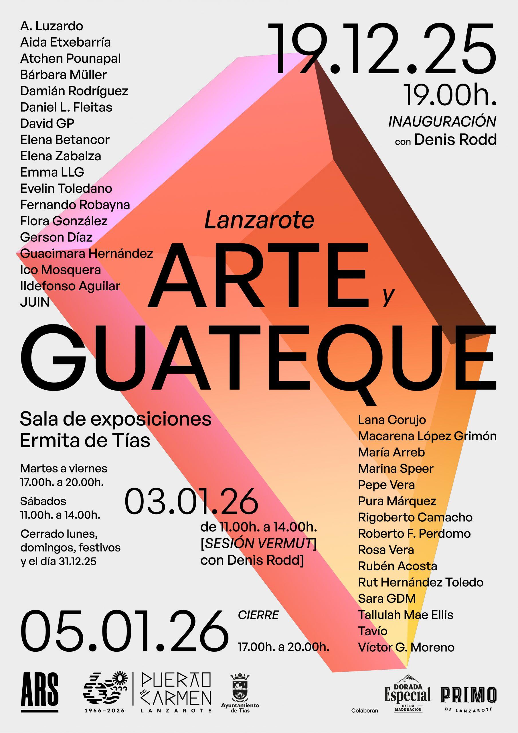 La segunda edición de ‘Lanzarote, Arte y Guateque’ reúne a 33 artistas y abre sus puertas este viernes en Tías.