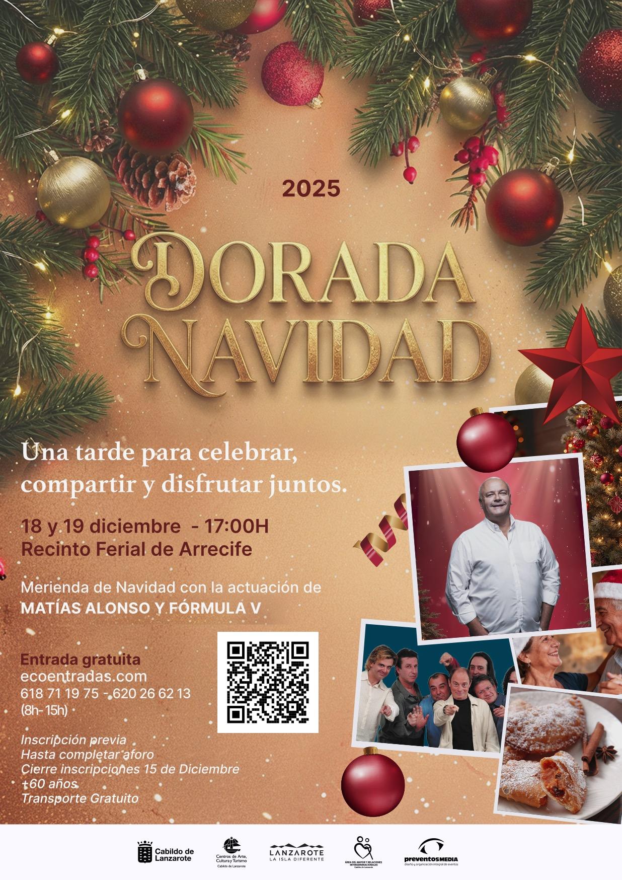 El Cabildo organiza un gran encuentro navideño para más de 2.000 mayores de Lanzarote y La Graciosa.