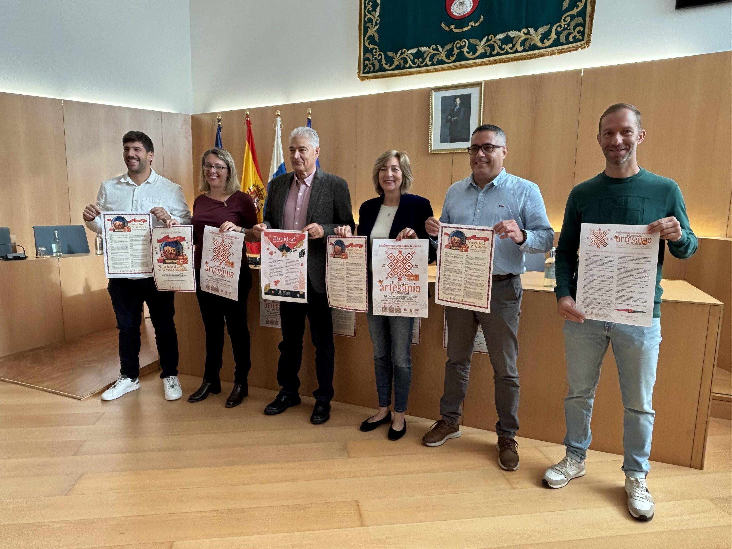 Tías presenta su programa navideño 2025-2026 y la III Muestra de Artesanía “Gastronomía con alma artesana”