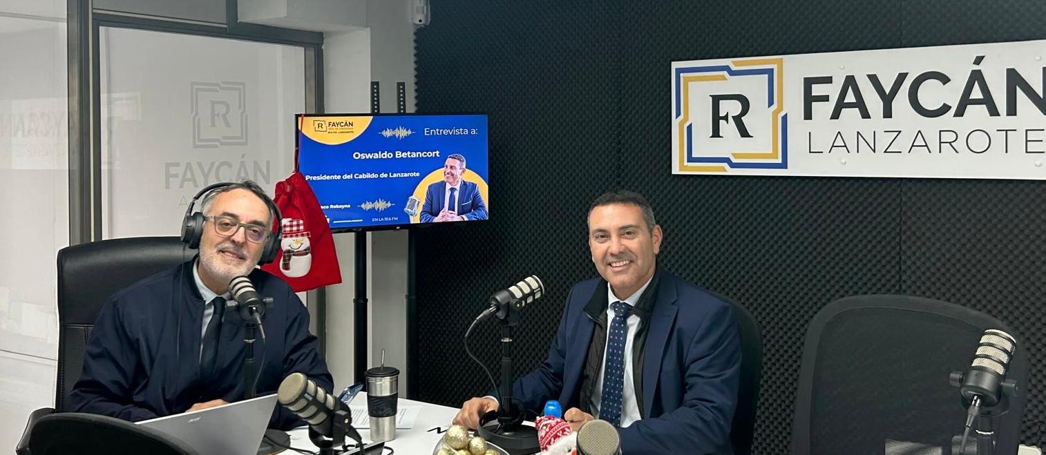 Oswaldo Betancort hace balance del año político con el agua, la vivienda y la ordenación territorial como prioridades