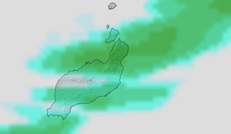 Prealerta por fuertes lluvias y posibles tormentas en Lanzarote y La Graciosa