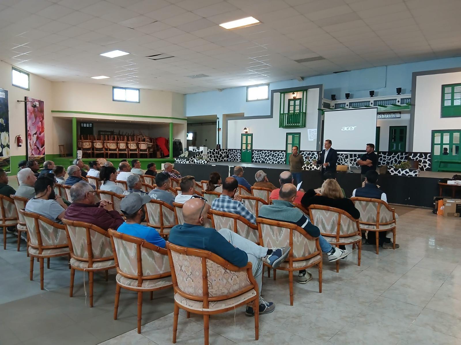 El Consejo Insular de Aguas impulsa la formación en buenas prácticas agrícolas para el nuevo regadío del nordeste de Lanzarote
